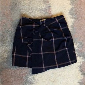 Leith plaid skort